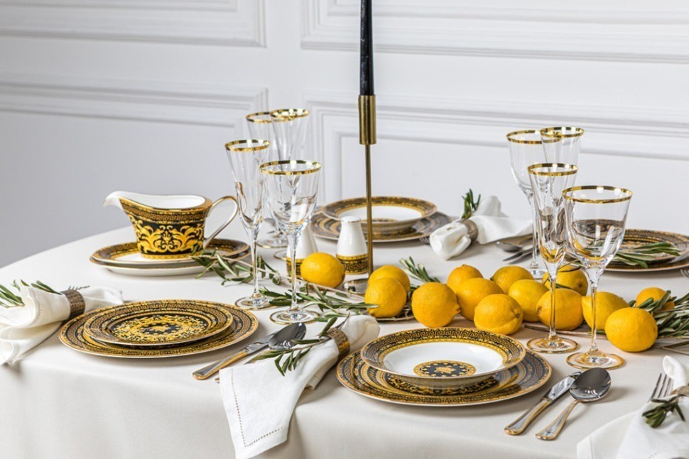 Обеденный сервиз Турандот, 6 персон, 26 предметов - RC9-27DS-673B Royal Crown