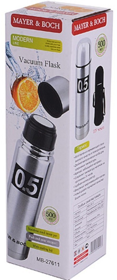 Термос 500 мл из нержавеющей стали MAYER BOCH (27611)