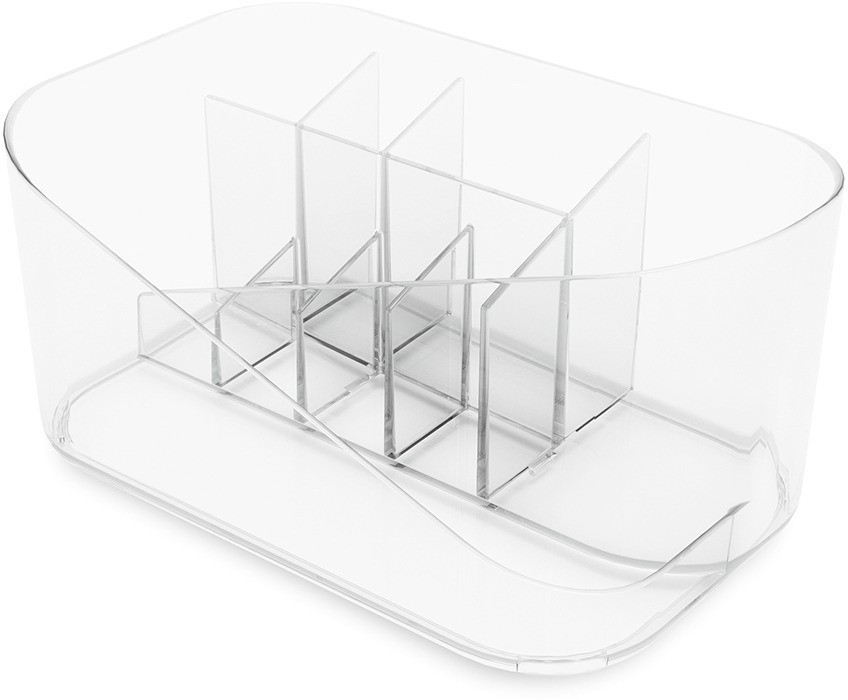 Органайзер для косметики glam, прозрачный (77887)