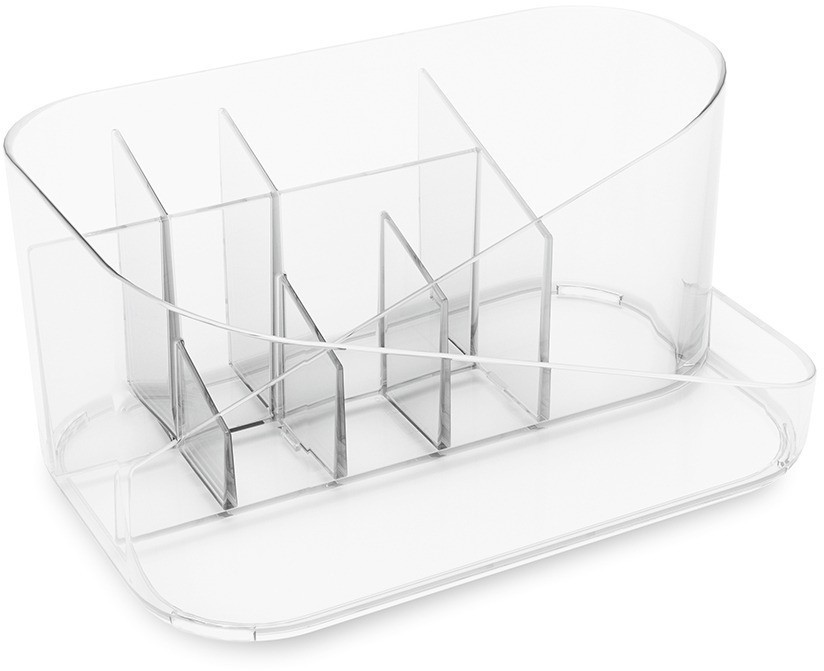 Органайзер для косметики glam, прозрачный (77887)