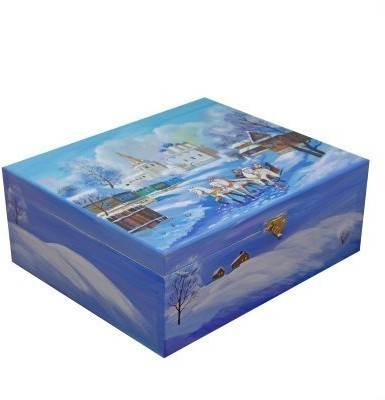 Новогодний набор на 4 шара 1 с кристаллами Swarovski (набор1)