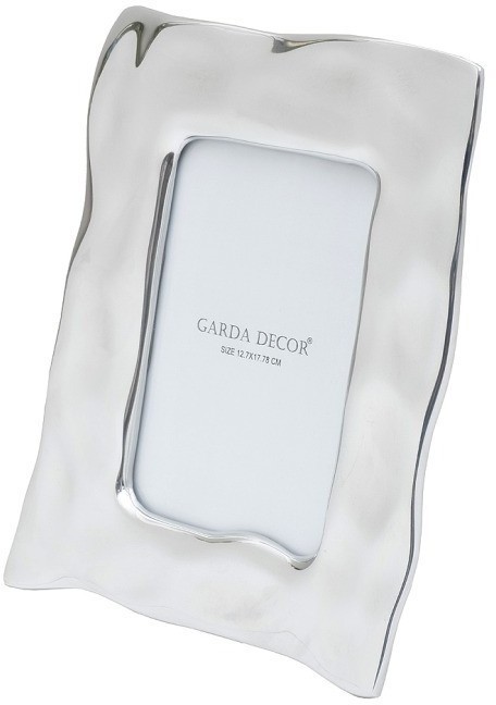 Фоторамка декоративная метал. цвет серебро 21,5*3*26см (TT-00011260)