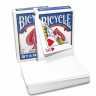 Карты "Bicycle Blank Back Standard Face red/blue" (33579)