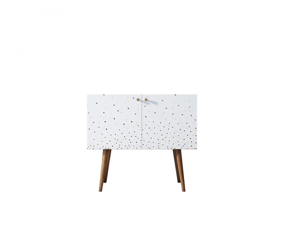Комод на высоких ножках Berber малый принт 15 арт BB13/Print_15-ET