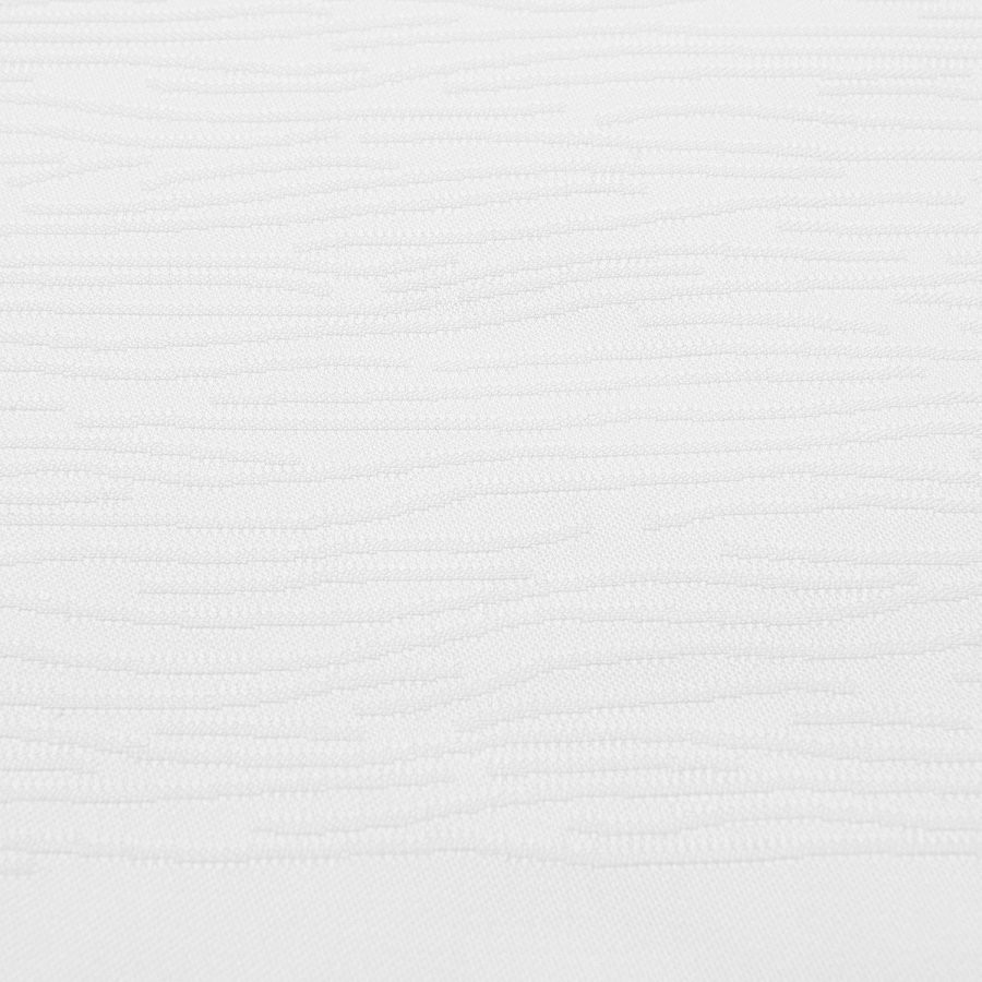 Дорожка на стол жаккардовая белого цвета из хлопка с вышивкой из коллекции essential, 53х150 см (72136)