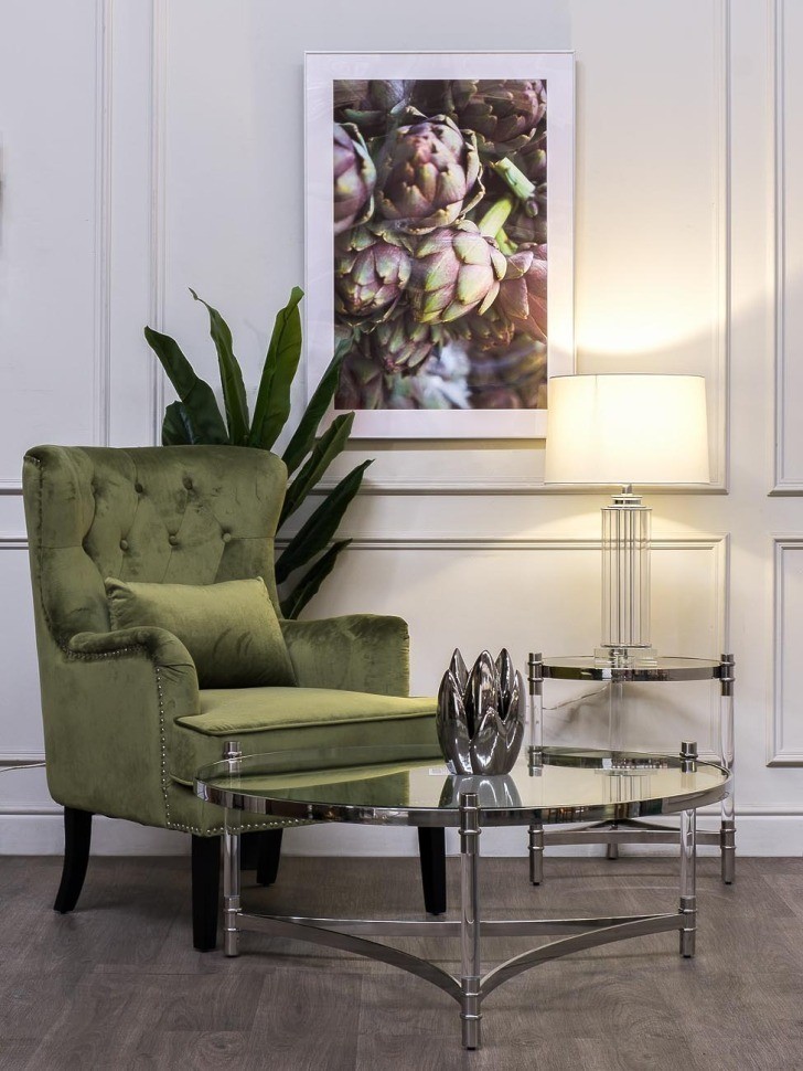 Лампа настольная плафон белый Д40,5 В73 (TT-00000894)