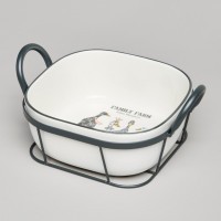 Форма на метал.подставке lefard &quot;family farm&quot; 26,5*21*12,5 cm (263-1371)