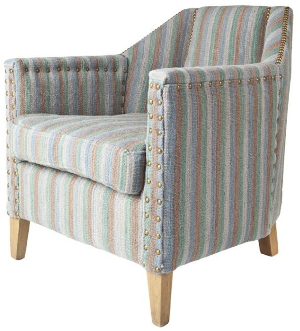 Кресло Джордж XL081-1-OAK, дерево/шерсть, mixed, ROOMERS FURNITURE