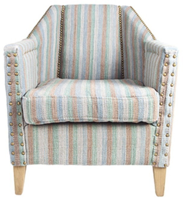 Кресло Джордж XL081-1-OAK, дерево/шерсть, mixed, ROOMERS FURNITURE