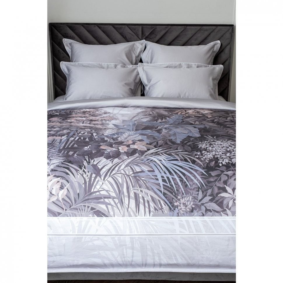 Комплект наволочек сатин серый 50*70(2шт) (TT-00007976)