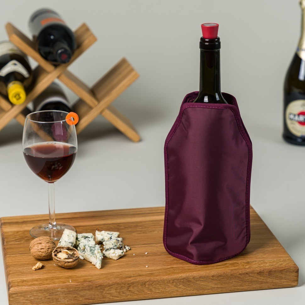 Охладительная рубашка для бутылок бордо ST2916 Bordo