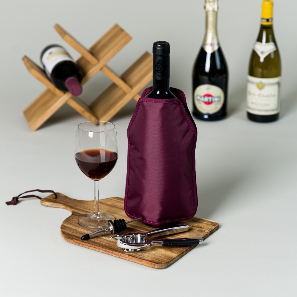 Охладительная рубашка для бутылок бордо ST2916 Bordo