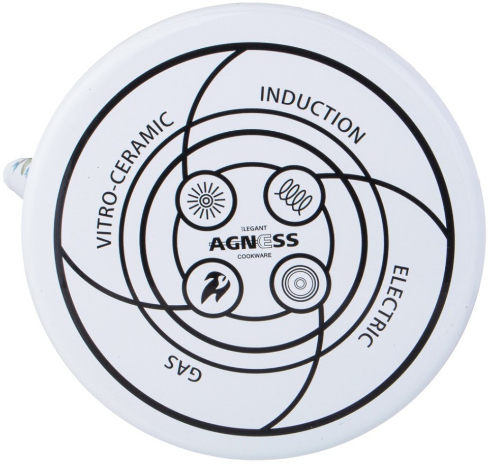 Чайник agness  эмалированный серия "sentiment", 3 л (934-637)