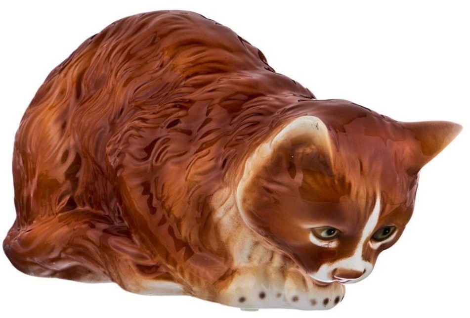 Декоративное изделие "персидская кошка" 29*14см. высота=15см. Ceramiche Boxer (293-070)