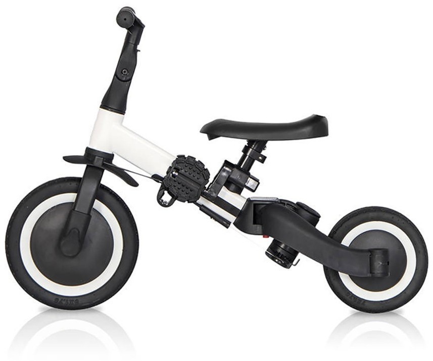 Детский беговел-велосипед 6в1 с родительской ручкой, белый (TR008-WHITE)