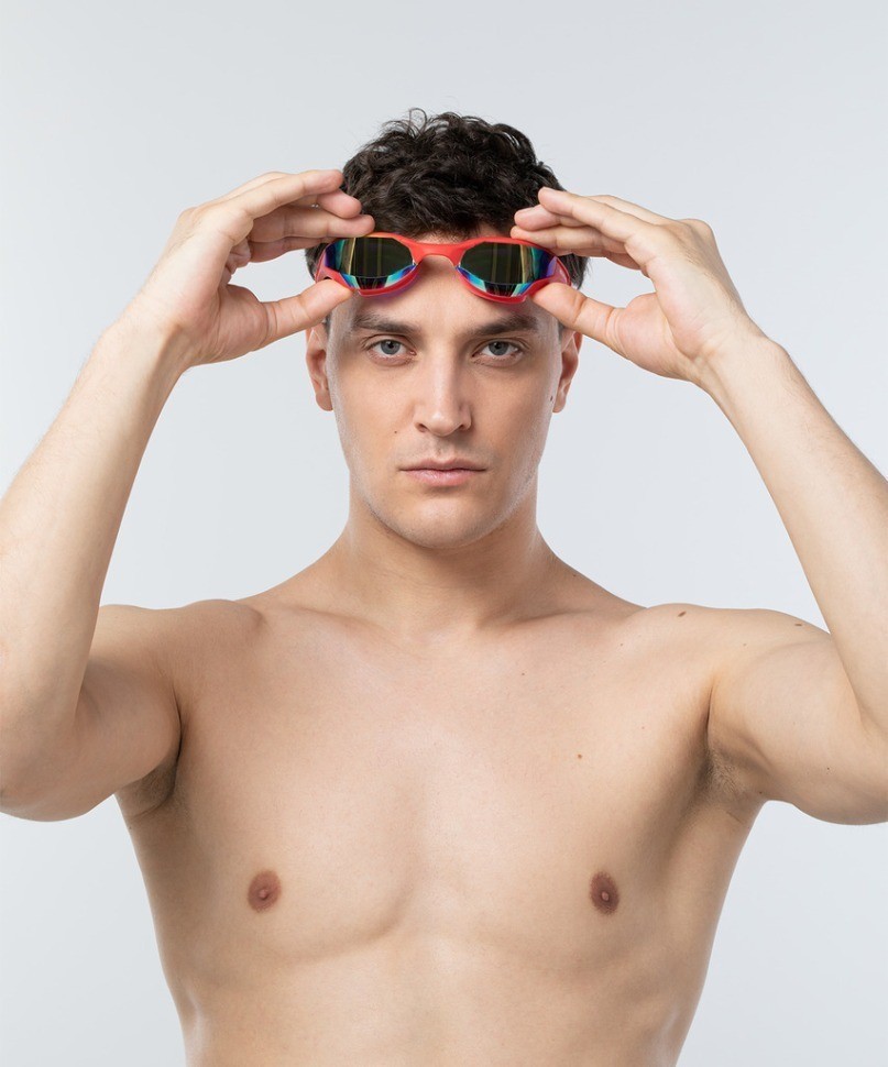 Очки для плавания 25Degrees Orca Red Mirror (2109220)