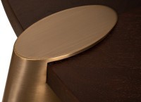 Стол журнальн.Kong темный орех d161,5*43см,столешница d140 (TT-00015495)