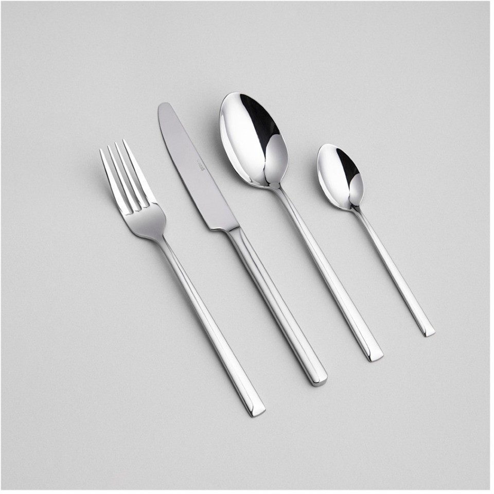 Набор столовых приборов gloria agness 24 пр., сталь 18/10 (1000-019)