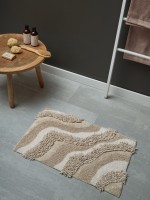 Коврик для ванной sands бежевого цвета из коллекции ethnic, 50x80 см (79887)