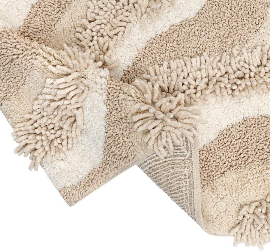 Коврик для ванной sands бежевого цвета из коллекции ethnic, 50x80 см (79887)