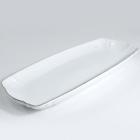 Блюдо сервировочное для подачи керамика 38,5х15х5 LR (90082-651S)