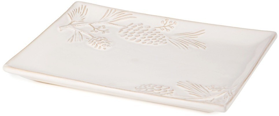 Блюдо сервировочное коллекция "pine cones", 26,3*19,8*2,4 см Bronco (230-514)