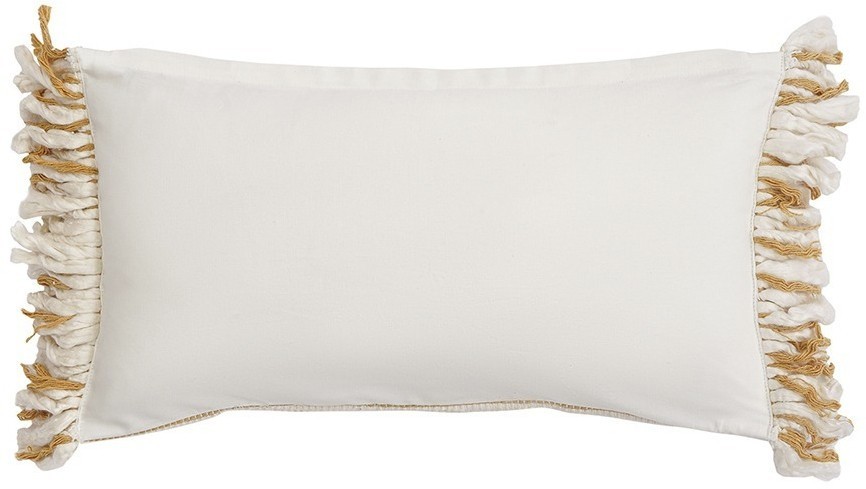 Чехол на подушку горчичного цвета clouds из коллекции ethnic, 35х60 см (76145)