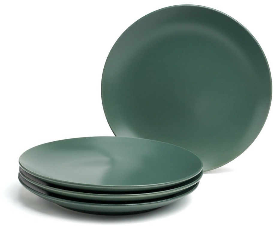 Набор тарелок закусочных bronco "grasses" 4 шт. диаметр=19,5 см (191-344-1)