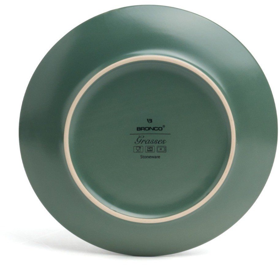 Набор тарелок закусочных bronco "grasses" 4 шт. диаметр=19,5 см (191-344-1)