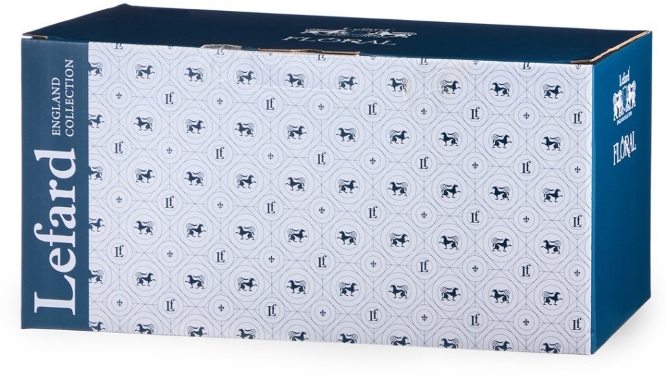 Чайный набор lefard "floral" на 6 пер. 12 пр. 350 мл (171-369)