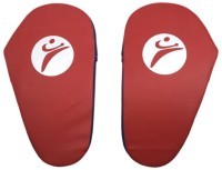 Лапы  прямые, кожзам, пара, красный/синий (241867)