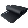 Коврик для йоги FM-301, NBR, 183x61x1,5 см, черный (129920)