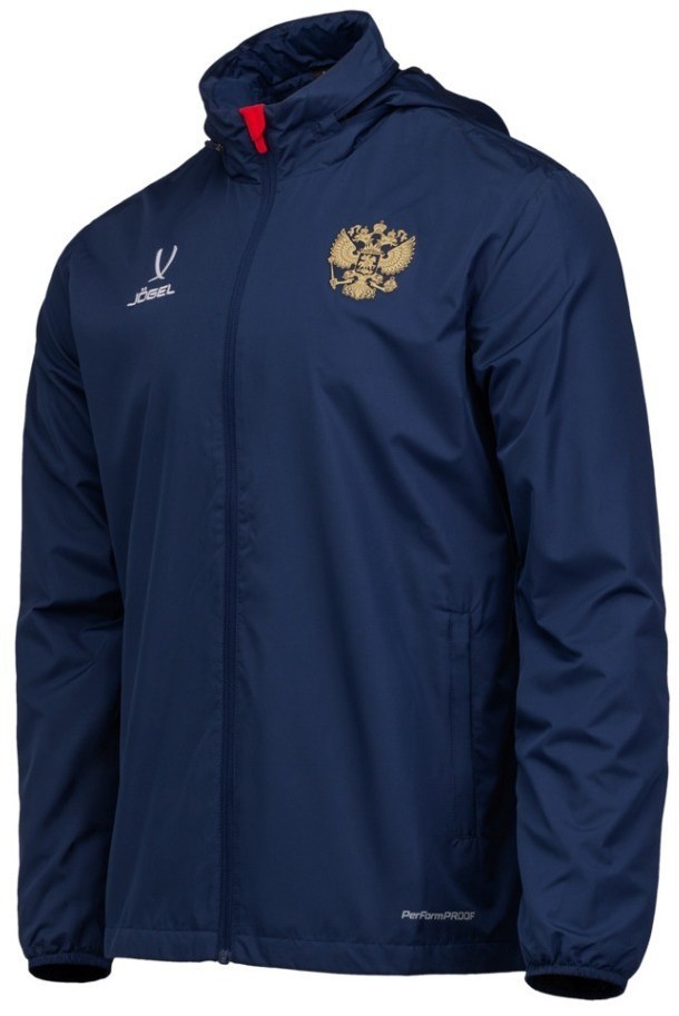 Куртка ветрозащитная JOGEL NATIONAL PerFormPROOF Rain Jacket, темно-синий (2110461)