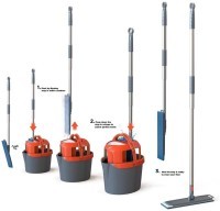 Вставка-отжим для ведра с секцией для чистой воды (70161)