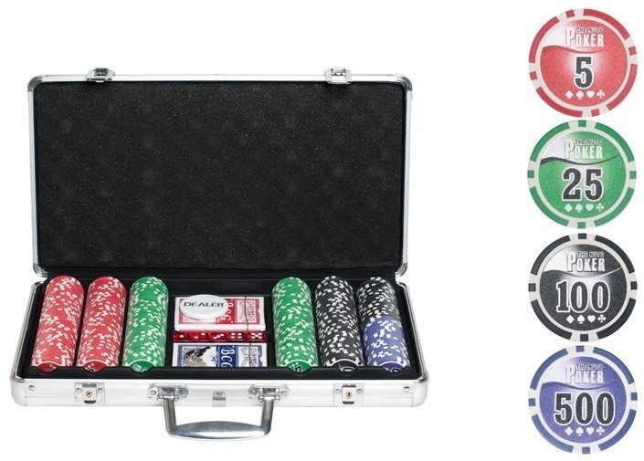 Набор для покера NUTS на 300 фишек (31352)