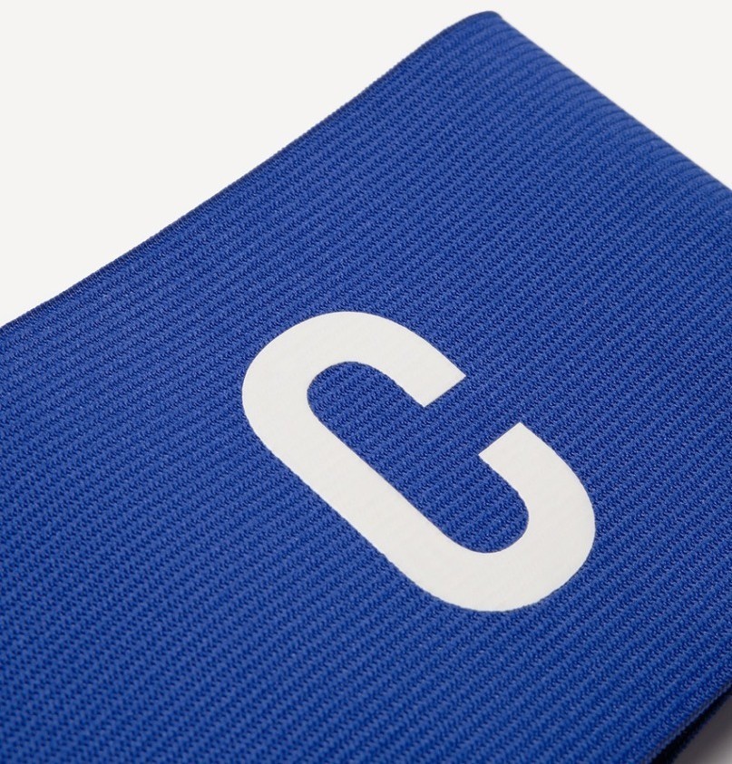 Повязка капитанская JOGEL DIVISION Armband, синий/белый (2117779)