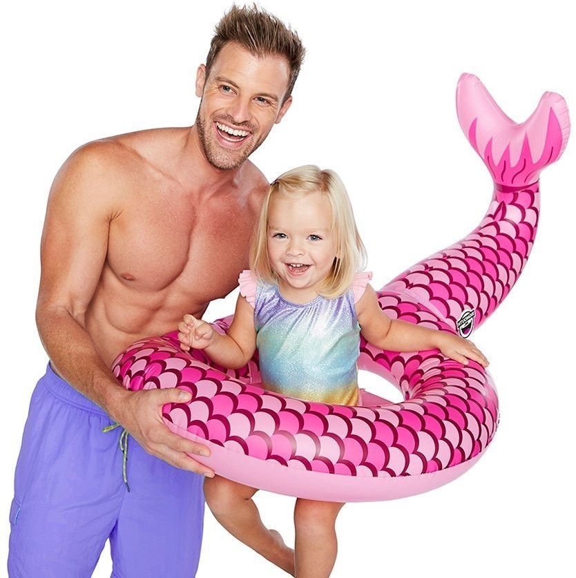 Круг надувной детский mini mermaid tail (59671)