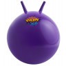 Фитбол детский с рожками GB-411 антивзрыв, 650 гр, фиолетовый, 55 см (2103671)