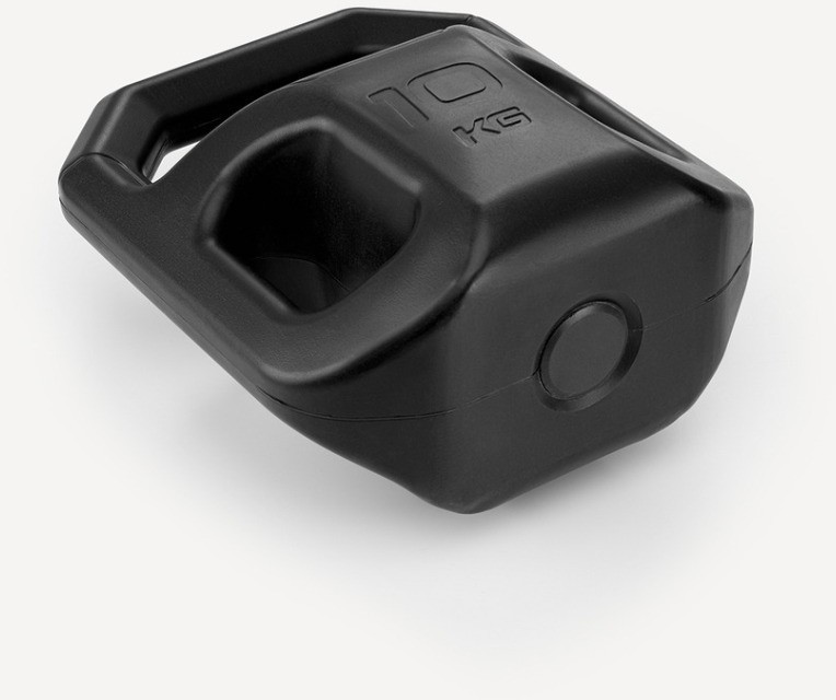 Гиря пластиковая STARFIT DB-505, 10 кг, черный (2113754)