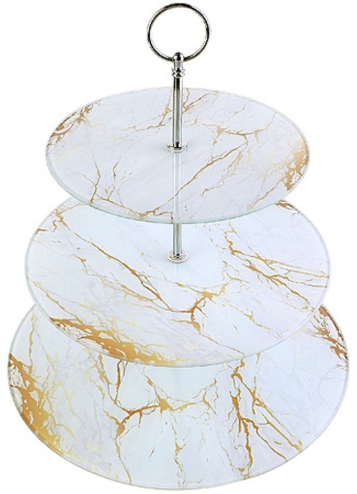 Конфетница 3-х ярусная LORAINE (31504)