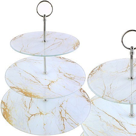 Конфетница 3-х ярусная LORAINE (31504)