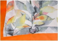 Кпб 1,5 сп &quot;гармоника&quot;,хлопок 100%,цветы+оранж,под 150х215 -1шт., пр 180х220-1шт., нав 70х70х5-2шт SANTALINO (985-238)