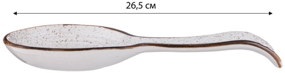 Подставка под ложку коллекция "riviera"  26,5*11,4*2,8см Lefard (155-678)