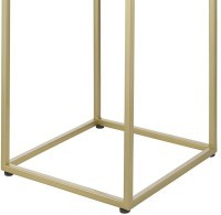 Набор из 2-х столиков mayen gold, белые/золотистые (76903)