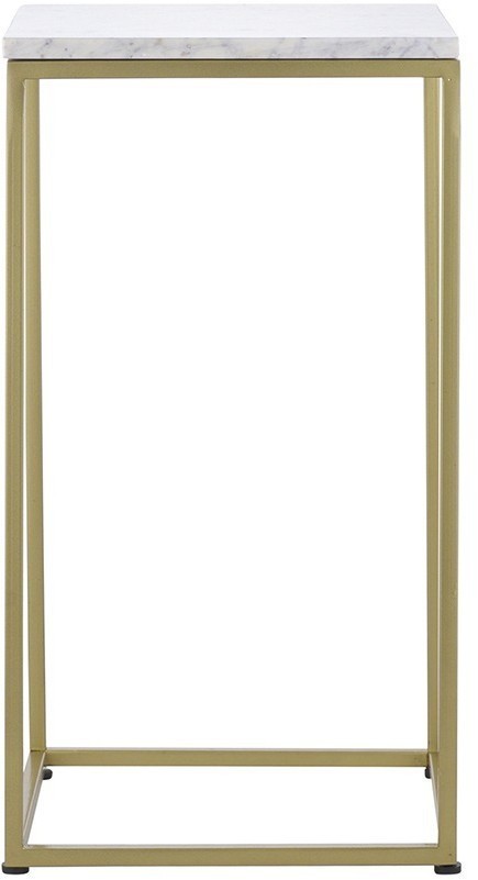 Набор из 2-х столиков mayen gold, белые/золотистые (76903)