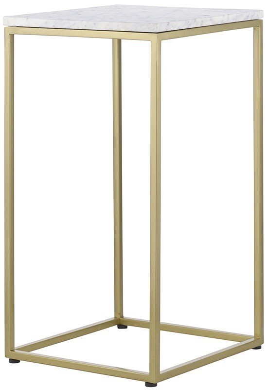 Набор из 2-х столиков mayen gold, белые/золотистые (76903)