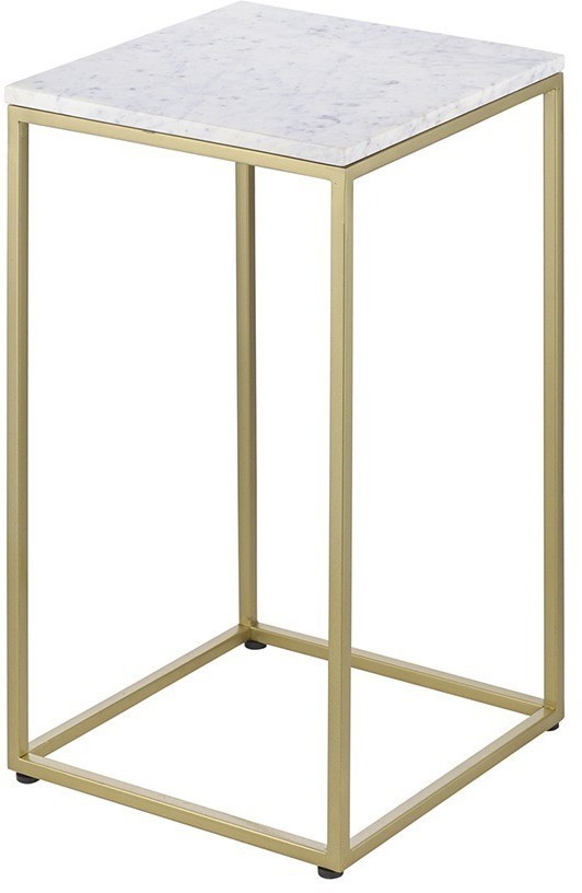 Набор из 2-х столиков mayen gold, белые/золотистые (76903)