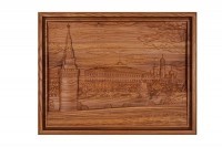 Настоящее &quot;Русское лото&quot; в резной шкатулке с боченками из мореного ясеня &quot;Кремль&quot; (29959)