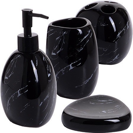 Набор для ванной комнаты 4пр керам (30619)