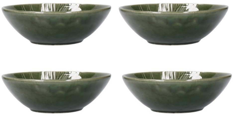 Набор из 4 глубоких тарелок Mikasa Jardin GREEN, 20 см MKJDPASTAPK4